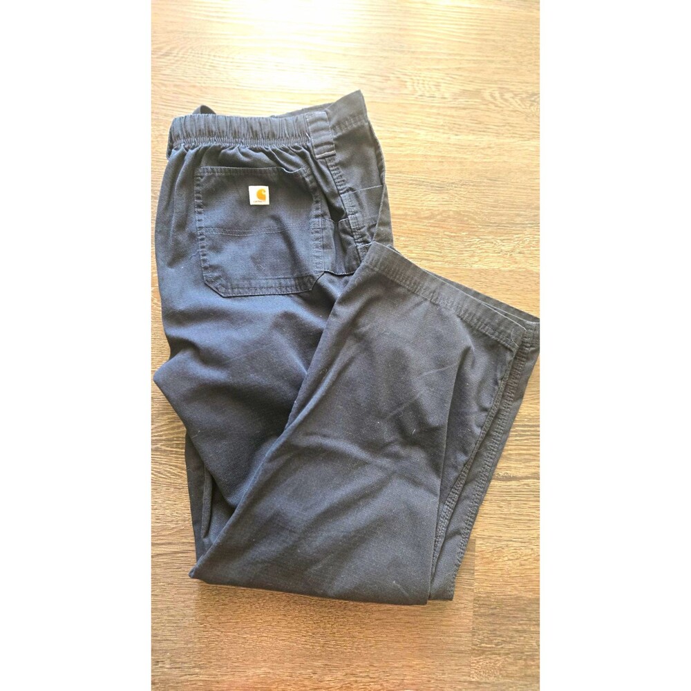 Carhartt Black Ripstop Cargo Pants Men’s Regular Fit L 32W C54108